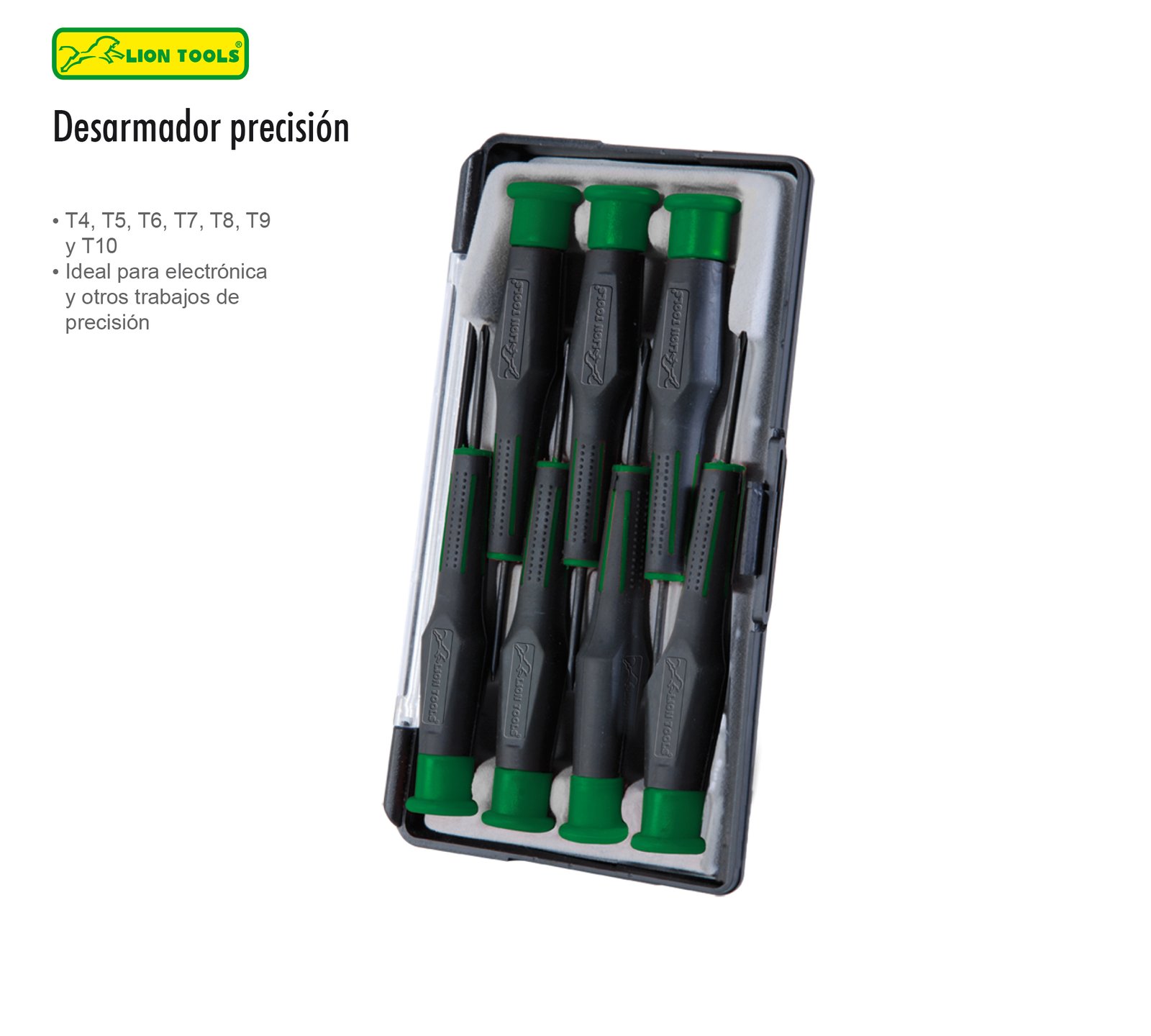 Desarmador De Precision Pzs Lion Tools Lion Tools