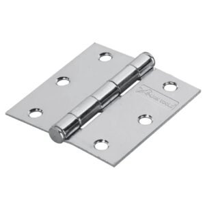 Bisagra cuadrada 2 1/2 plata