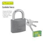 Candado de hierro 25mm lion tools