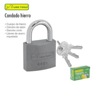 Candados de hierro 63 mm lion tools