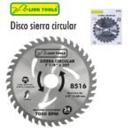 Disco para sierra circular 7 1/4 60 dientes