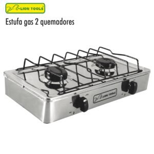 Estufa de gas 2 quemadores