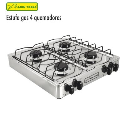 Estufa de gas 4 quemadores