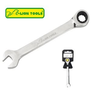 Llave combinada con matraca 8 mm lion tools