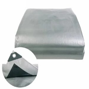 Lona uso rudo gris 6 x 12 metros