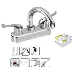 Mezcladora para lavabo plástico abs