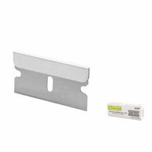 Navaja 1 filo acero inoxidable 100 pzs