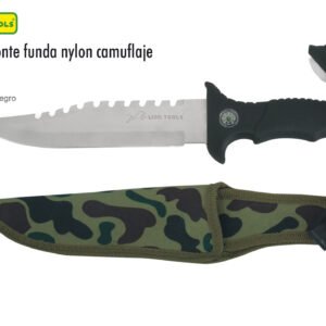 CUCHILLO 7 BRUJULA FUNDA LION TOOLS