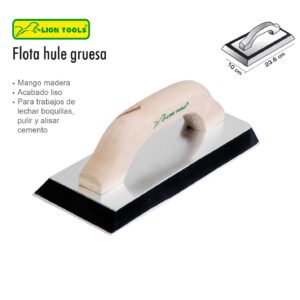 FLOTA HULE 9 1/2 X 4 X 5/8 GRUESA LISO MADERA EVA LT