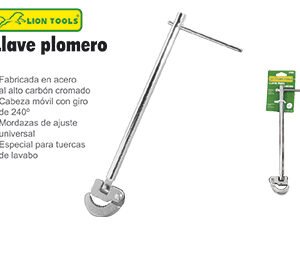 LLAVE PARA PLOMERO 12 LION TOOLS