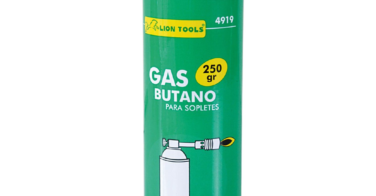 Soplete para gas butano 190 g - Precio: 24,93 € - Megataller