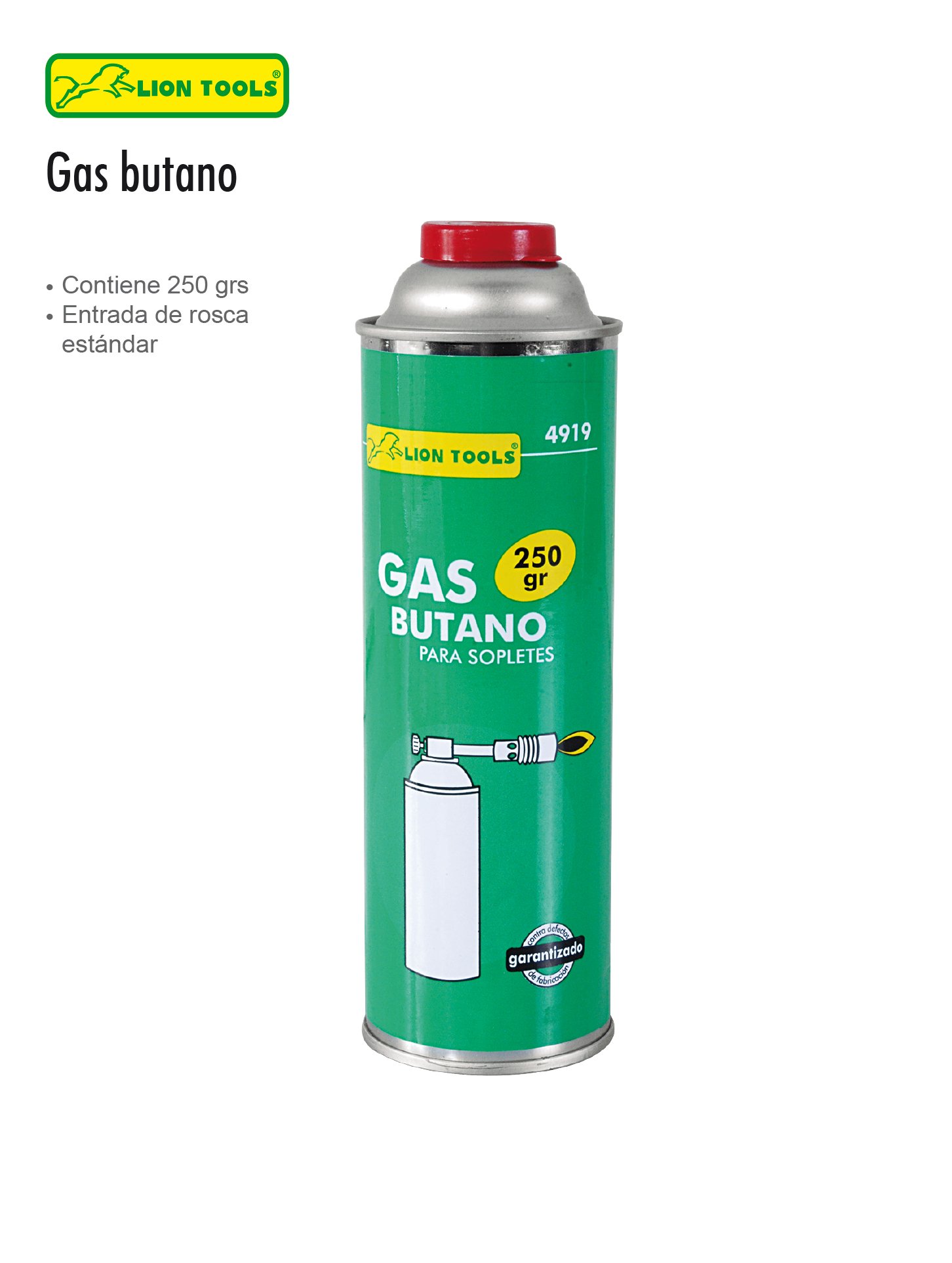 SOPLETE DE GAS BUTANO – PLUSTOOLS