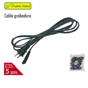 CABLE PARA GRABADORA 5 PZS LION TOOLS