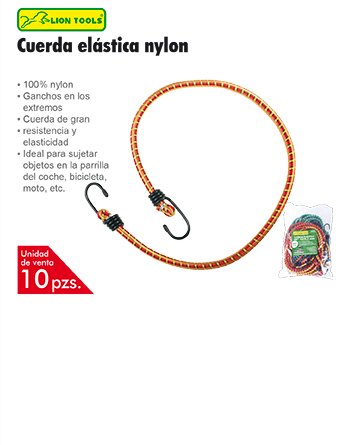 TuNan – Cuerda elástica de nailon elástica de 656 pies cuerda