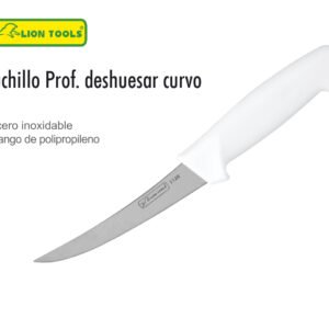 CUCHILLO PROF DESHUESAR CURVO 5 LION TOOLS