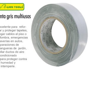 CINTA GRIS 48 x 10 MULTIUSOS LION TOOLS