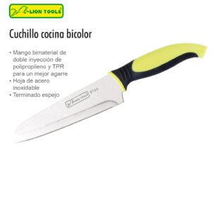 CUCHILLO COCINA BICOLOR 9 LION TOOLS