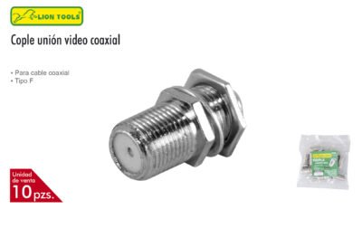 COPLE UNION VIDEO COAXIAL RG6 LION TOOLS