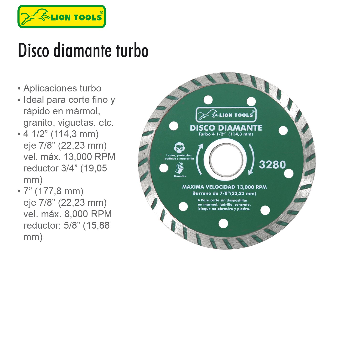 Disco Diamante Turbo Basico 125 Mm. con Ofertas en Carrefour