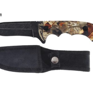 CUCHILLO 5" MANGO CAMUFLAJE FUNDA NYLON LION TOOLS