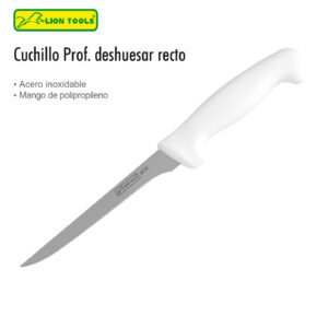 CUCHILLO PROF DESHUESAR RECTO 6 LION TOOLS