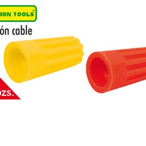 CAPUCHONES PARA CABLE 12 A 14 AWG 10 PZS NARANJA LION