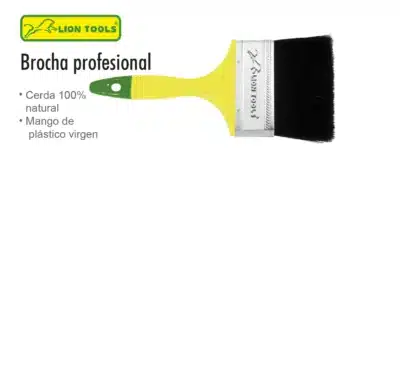 Brocha profesional 4 pulgadas