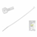 Cinchos blancos de plástico 35 cm