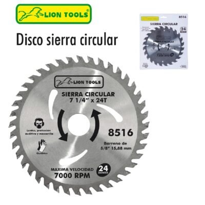 Disco para sierra circular 7 1/4 40 dientes