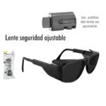 Lentes de seguridad sobre lentes