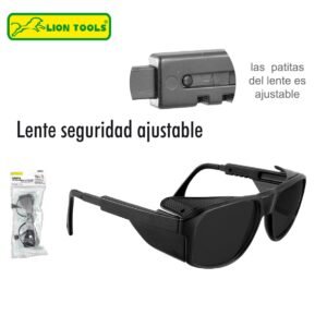 Lentes de seguridad ajustables negros