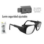 Lentes de seguridad ajustables transparentes