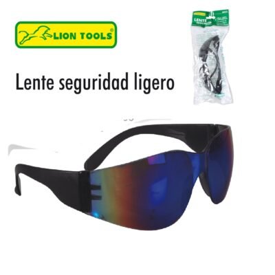 Lentes de seguridad ligeros mica tornasol