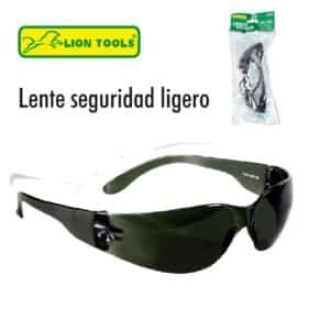 Lentes de seguridad ligeros negros