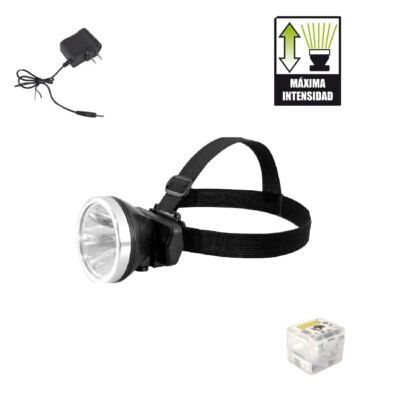 Lampara de cabeza recargable 460 lm