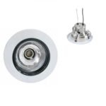 Lampara empotrable spot blanco 10cm
