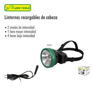 Linterna de cabeza recargable 240 lm