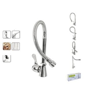 Llave flexible para lavabo Lion tools