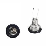 spot negro empotrable para techo