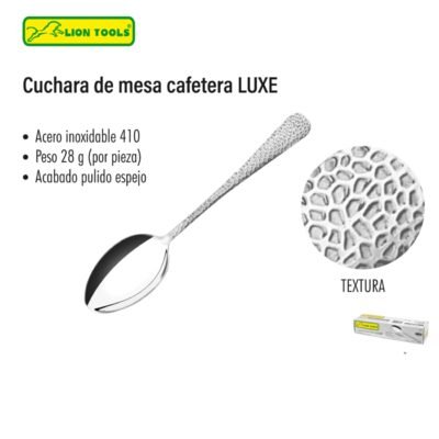 Cucharas cafeteras de acero inoxidable