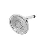 Regadera cabeza redonda con brazo