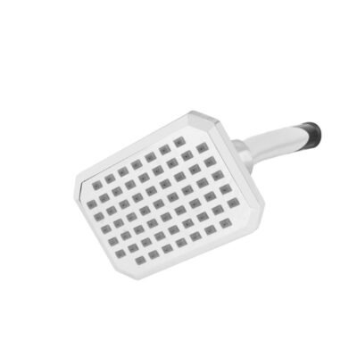 Regadera rectangular con brazo y chapeton