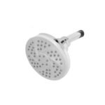 Regadera redonda con brazo y chapetón