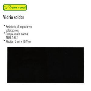 Vidrio para soldar sombra 10