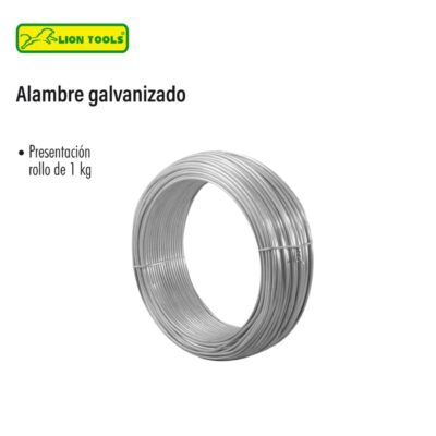 Alambre galvanizado calibre 12