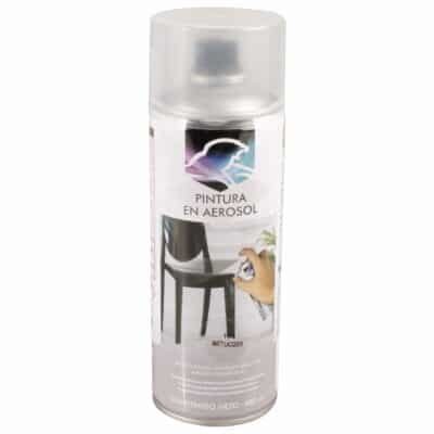 Barniz en aerosol transparente