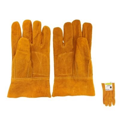 Guantes de carnaza cortos