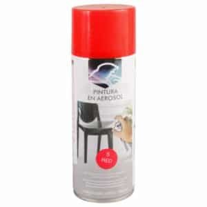 Pintura en aerosol color rojo