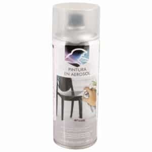 Pintura en aerosol transparente mate