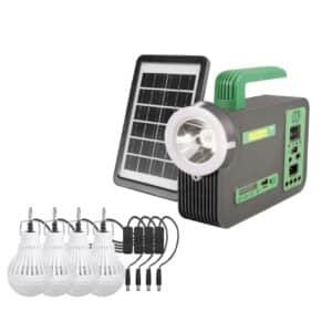 Sistema de iluminacion de emergencias con radio